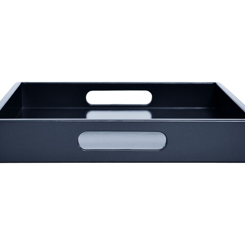 Dark Blue Ottoman Tray for Coffee Table Modern Small to Extra Etsy