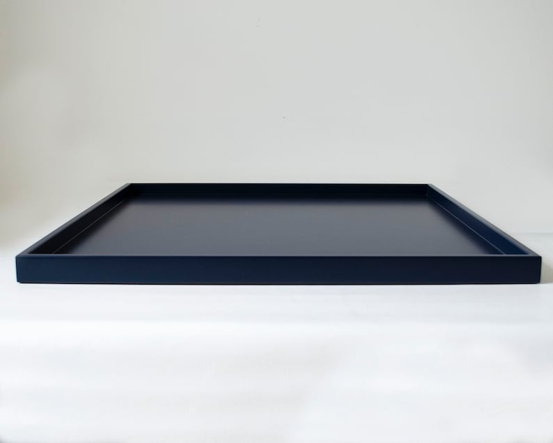 28 X 28 Oversized Ottoman Tray Extra Large Square Modern Etsy Canada