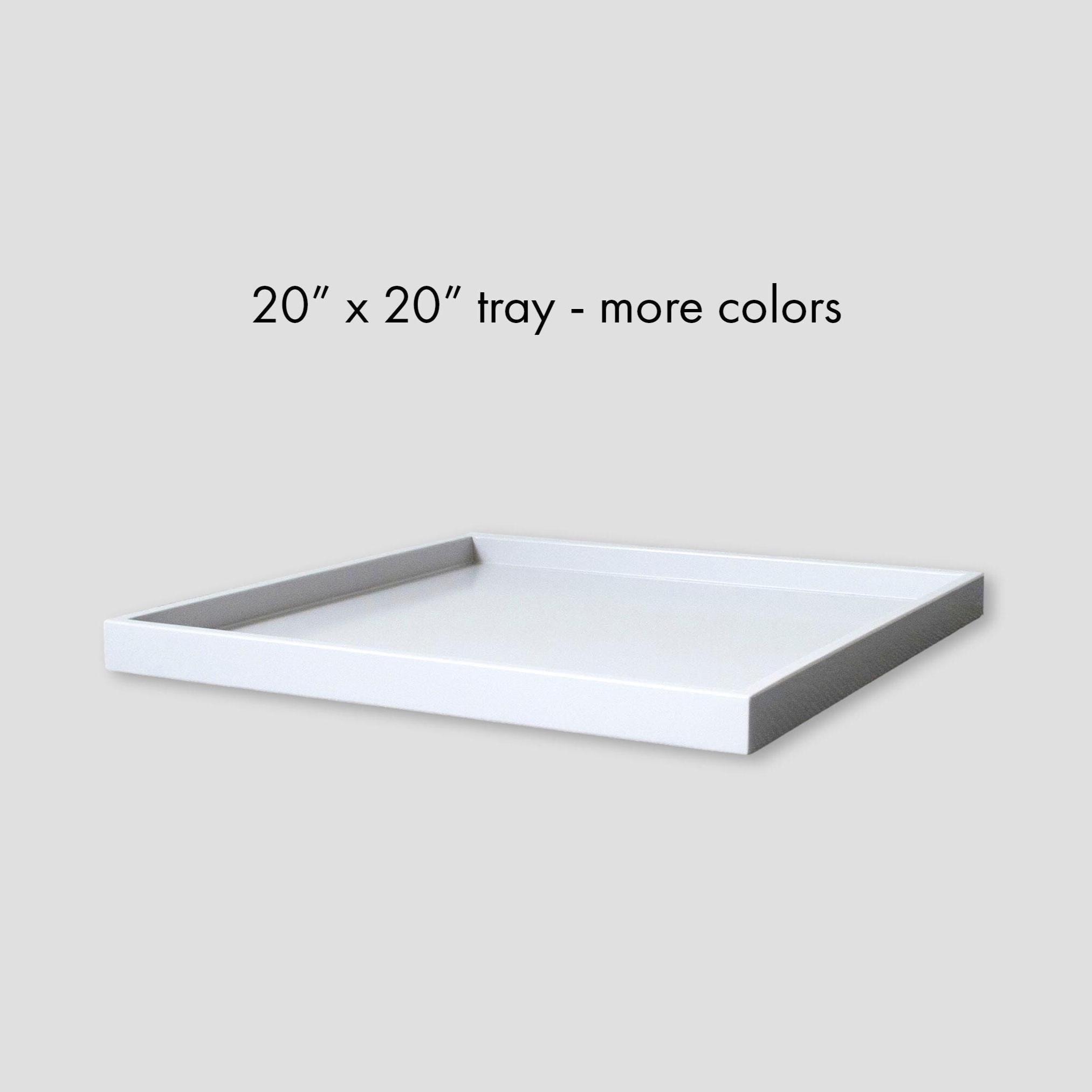 Square Ottoman Tray 18x18 - Etsy