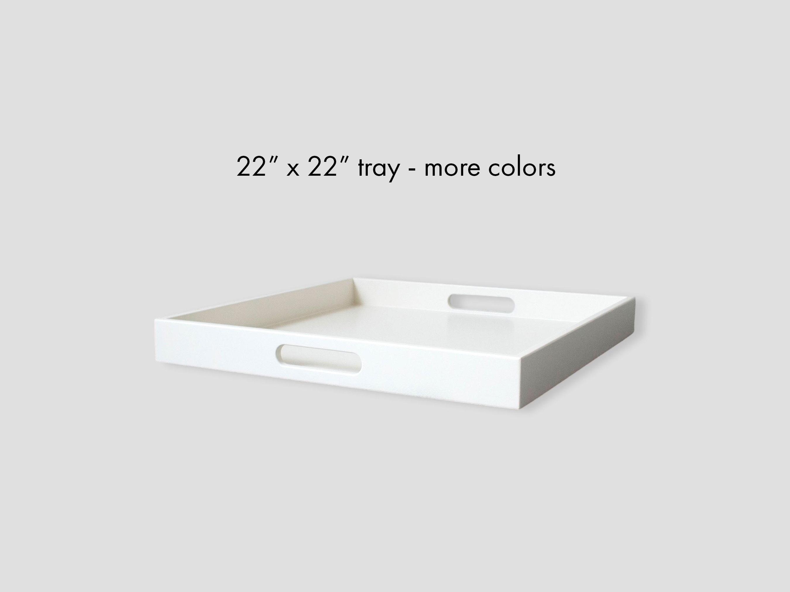 22x22 Square Serving Tray - Etsy