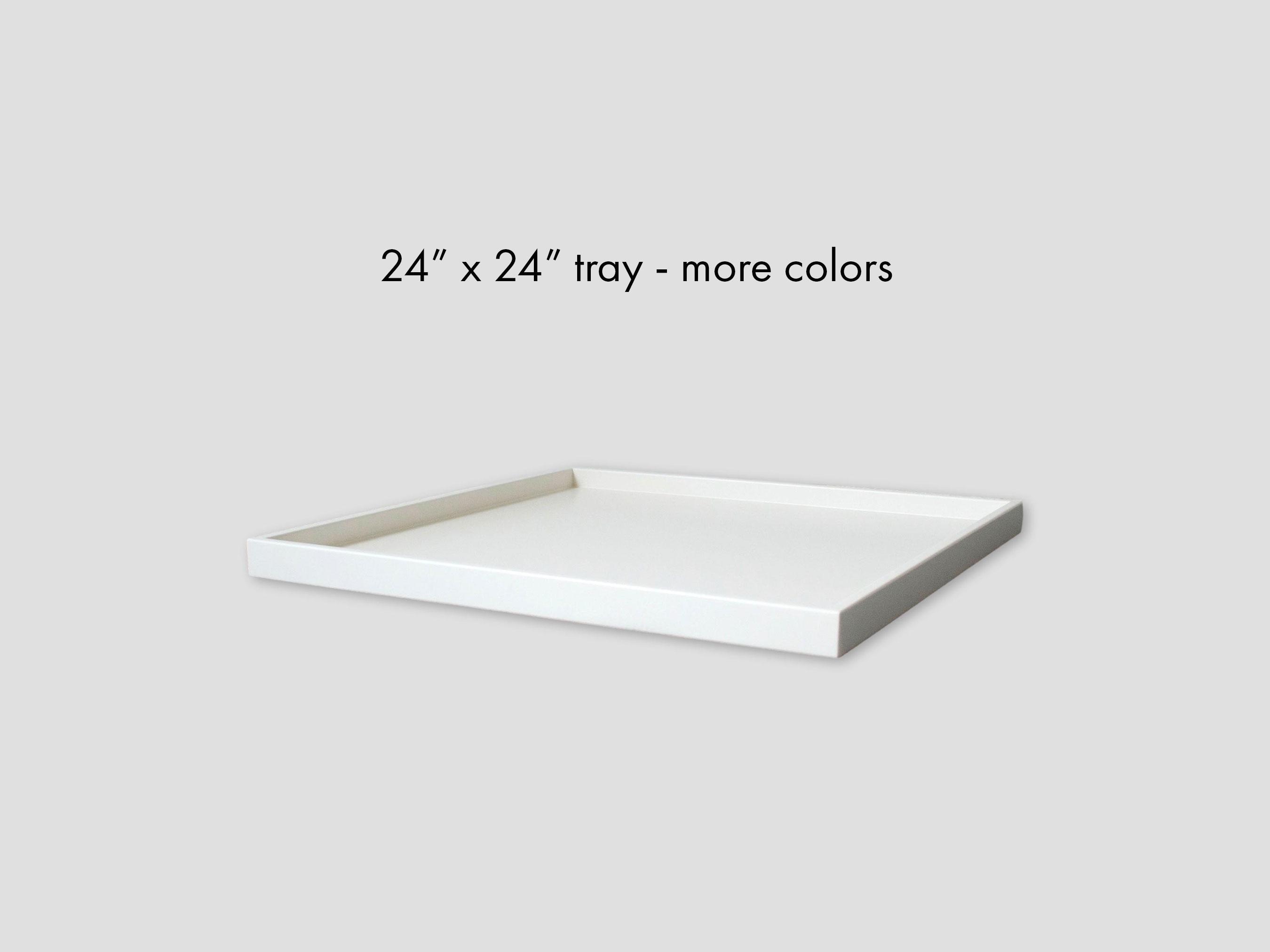 Lacquered Square Tray - Etsy