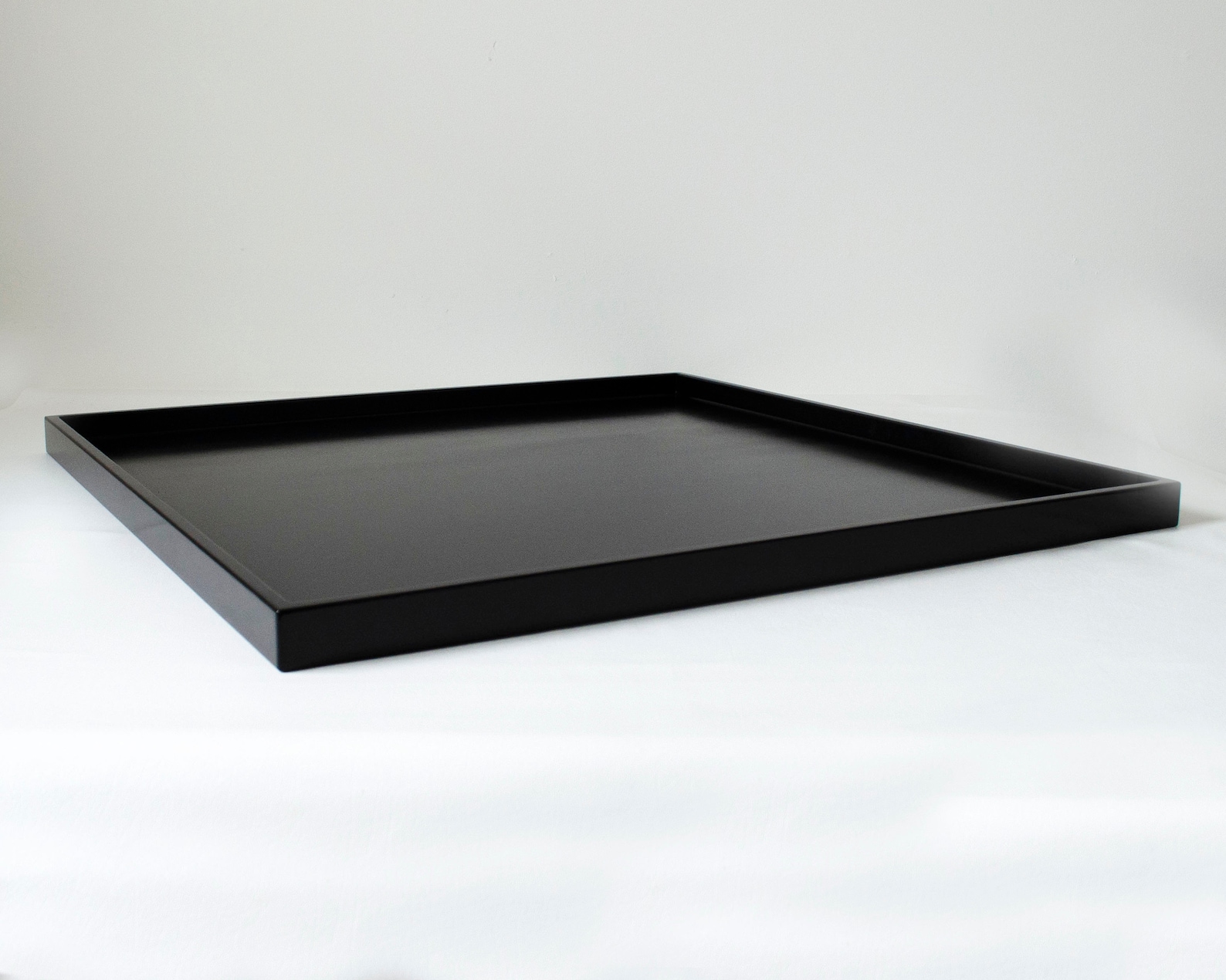 30 x 30 Extra Large Square Ottoman Tray Shallow Modern Coffee Etsy