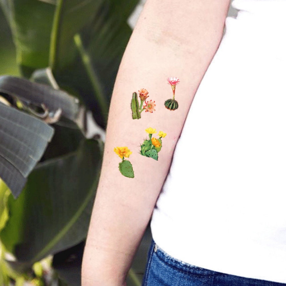 Cactus Tattoo 50 Most Beautiful Tattoo Ideas Of This Cool Plant