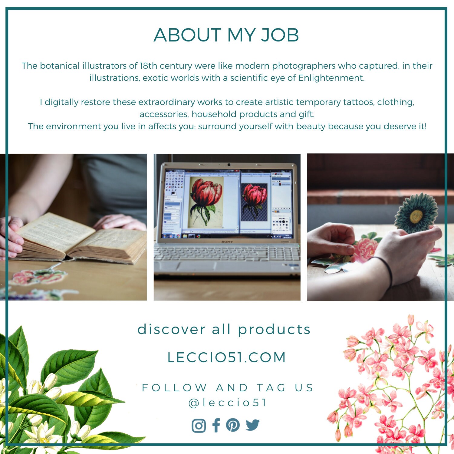 Triple Farfalle (set Di 2) - Tatuaggio Temporaneo - Italia - Foto 6