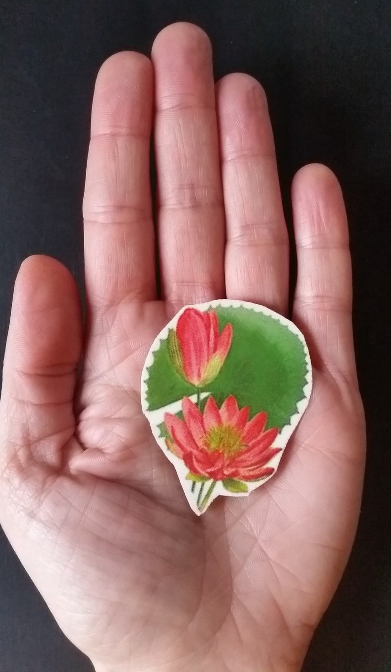 pink lotus temporary tattoo