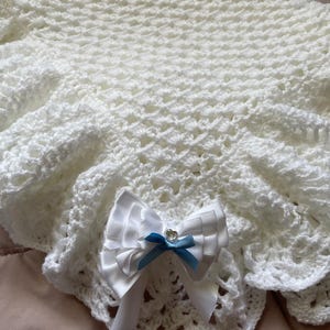 No 110 Baby Cuddles Shawl Crochet Pattern