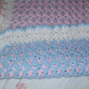 No 76 Baby Springtime Double Sided  Crochet Pattern