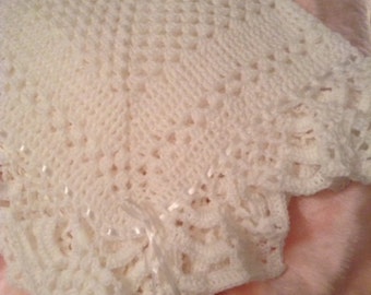 No 100 Baby Delicious Shawl Crochet Pattern