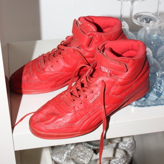 high top red reeboks