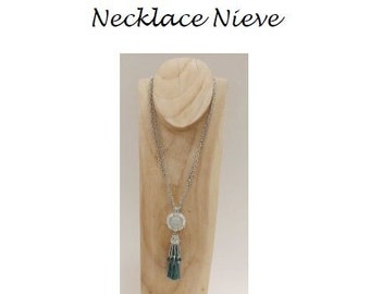 Beading Pattern Necklace Nieve (English & Dutch)