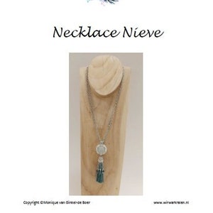 Beading Pattern Necklace Nieve (English & Dutch)
