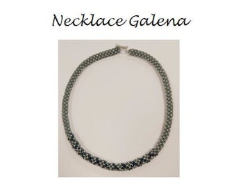 Beading Pattern Necklace Galena (English & Dutch)