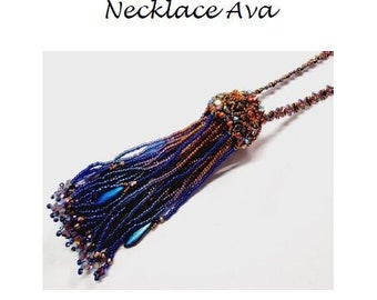 Beading Pattern Necklace Ava (English & Dutch)