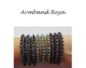 Beading Pattern Bracelet Reya PDF (Dutch)