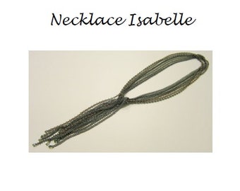 Beading Pattern Necklace Isabelle PDF (English)