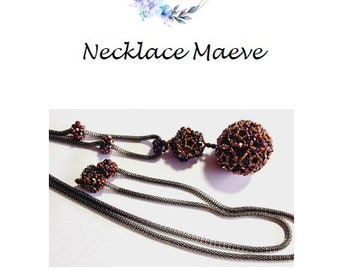 Beading Pattern Necklace Maeve (English & Dutch)
