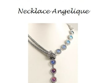 Beading Pattern Necklace Angelique PDF (English)