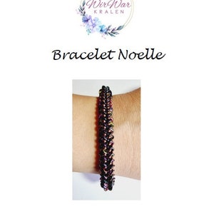 Beading Pattern Bracelet Noelle (English & Dutch)