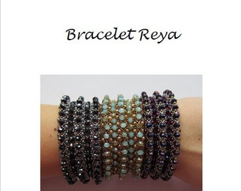 Beading Pattern Bracelet Reya PDF (English)