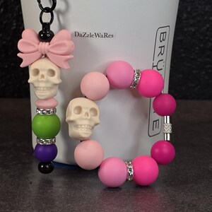 Stanley Cup Charms HALLOWEEN- Brumate, Owala Tumblers Water Bottles Handle Charms, Backpack Bag Charms, Gifts For Her, Wristlet KeyChains