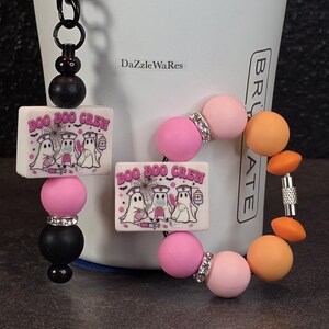 Stanley Cup Charms HALLOWEEN- Brumate, Owala Tumblers Water Bottles Handle Charms, Backpack Bag Charms, Gifts For Her, Wristlet KeyChains