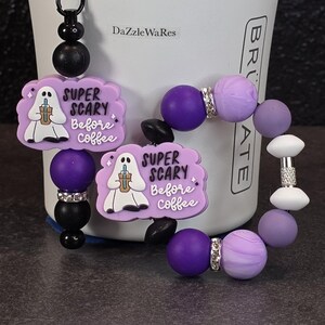 Stanley Cup Charms HALLOWEEN- Brumate, Owala Tumblers Water Bottles Handle Charms, Backpack Bag Charms, Gifts For Her, Wristlet KeyChains