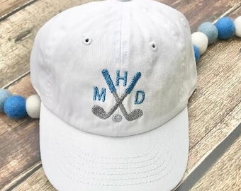 Toddler Boy Hat - Toddler Hat Boy - Kids Hat - Golf Club Monogram Hat -Custom Toddler Hat - Monogram Boy Cap - Custom Hat - Golf Hat