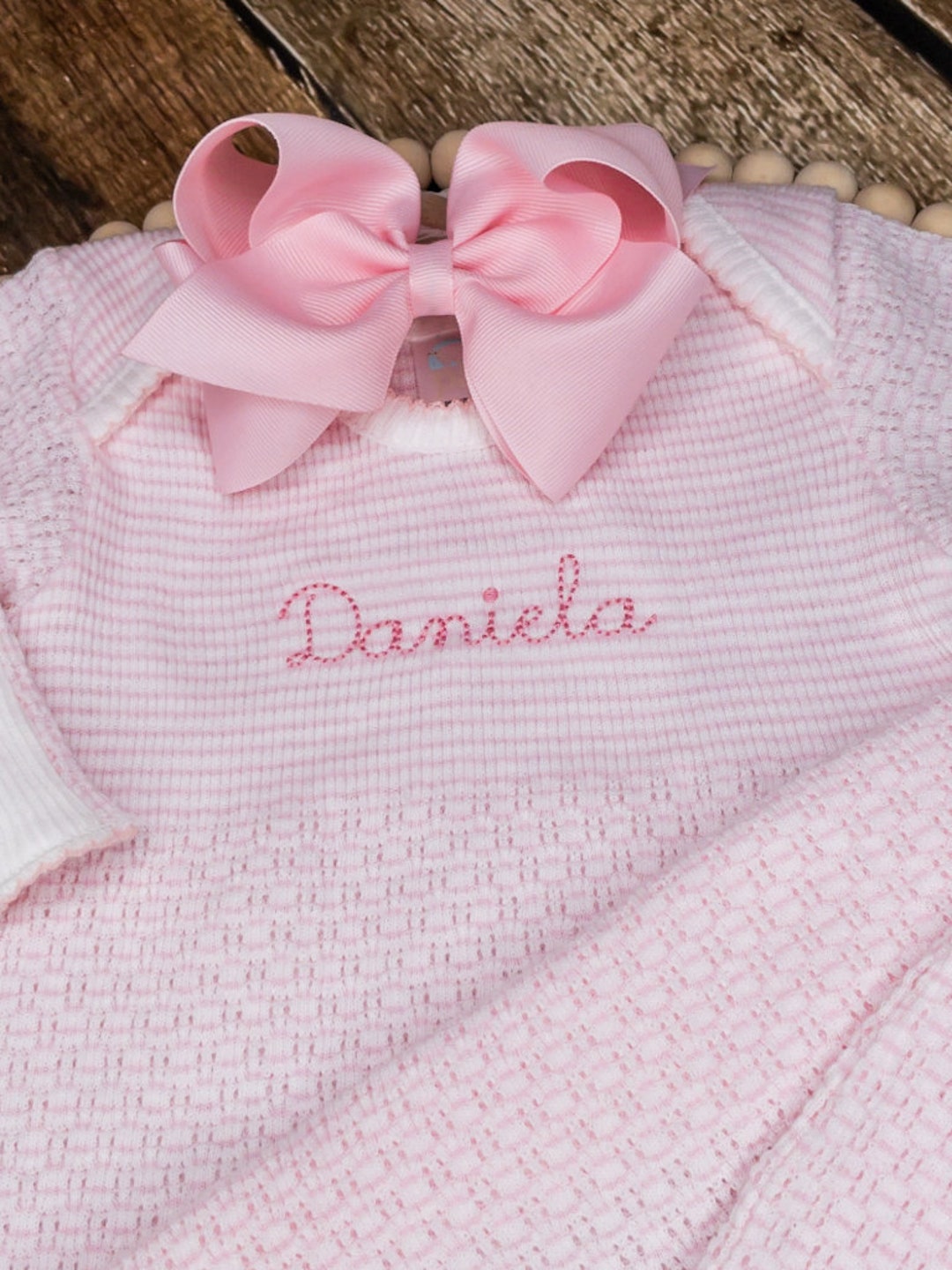 Baby Gown Monogram Baby Girl Baby Girl Coming Home Outfit Layette