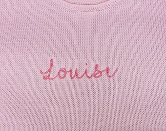 Personalized Roll neck Sweater - Roll neck Sweater Kids - Baby Sweater Personalized - Monogrammed Childs Sweater