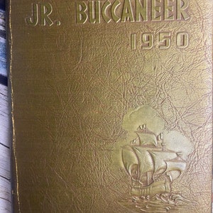 1950 University High School Johnson City, TN. Yearbook  Jr. Buccaneer