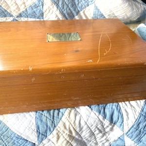 Pacific Silvercloth Flatware Storage Box - Etsy