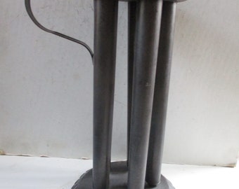 Antique Tin Candle Mold Primitive Antiques Candle Stick Mold