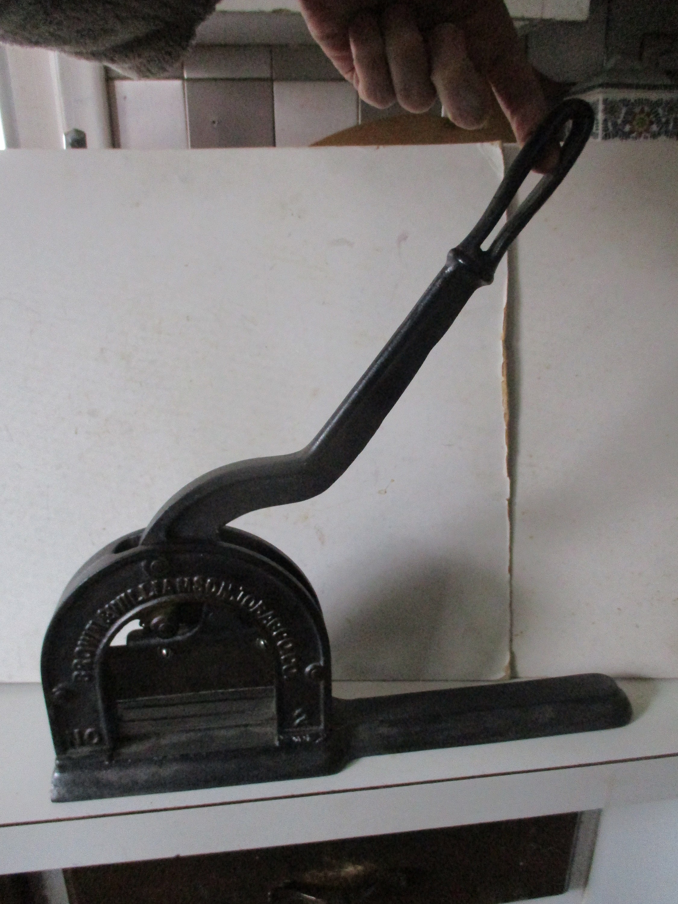 Brown & Williamson Tobacco Co. #2 - Cutter Guillotine -great Working  Condition With Sharp Blade - Great Kitchen Use and Decor Item