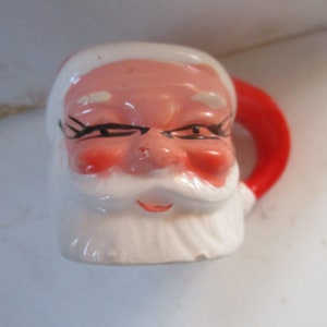 Winking Santa Mug - 2 Oz Miniature Form 1.75