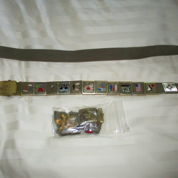 Boy Scout Belt Etsy