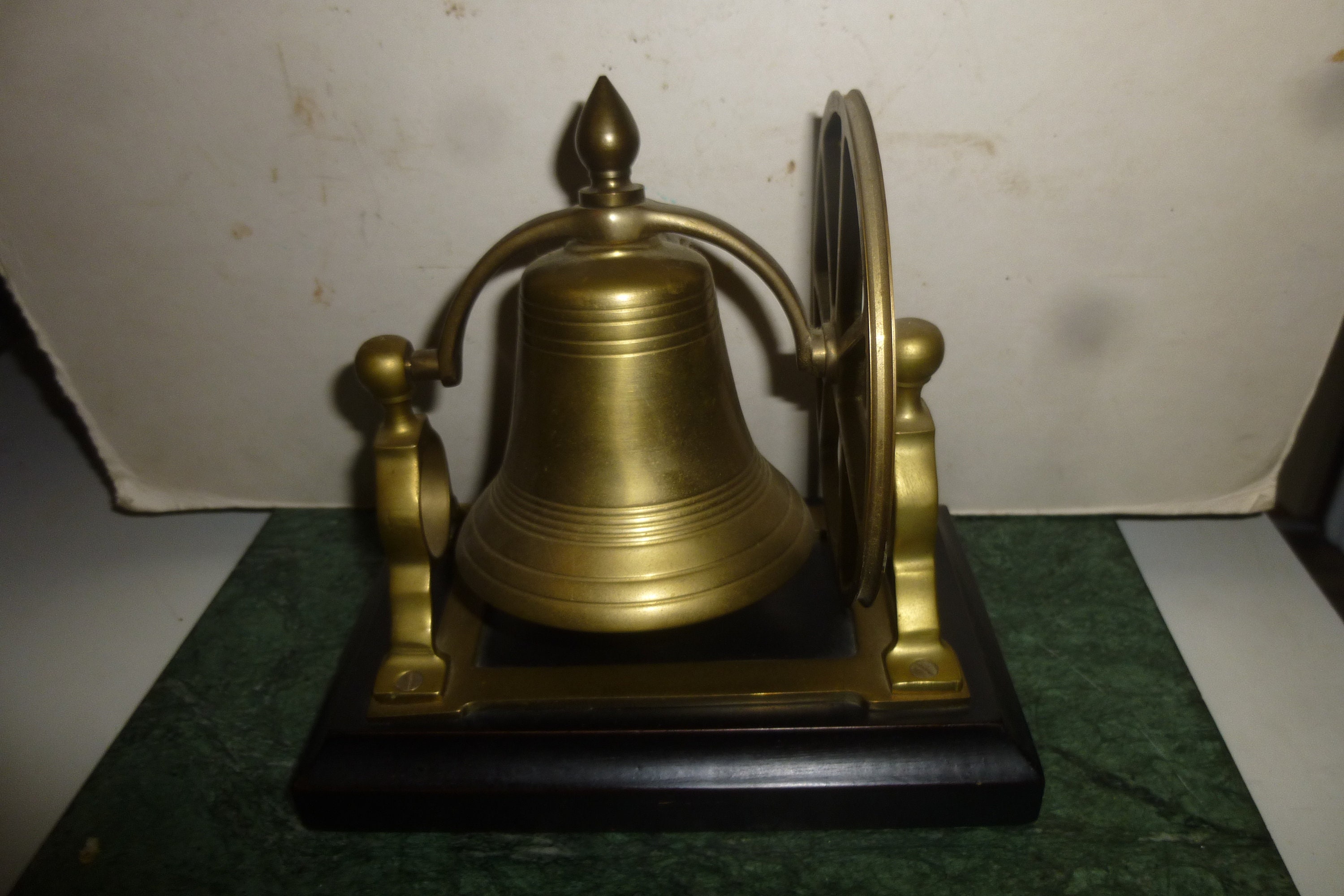 Brass Bell on Stand 3.5 diameter Cast Brass Bell on Etsy