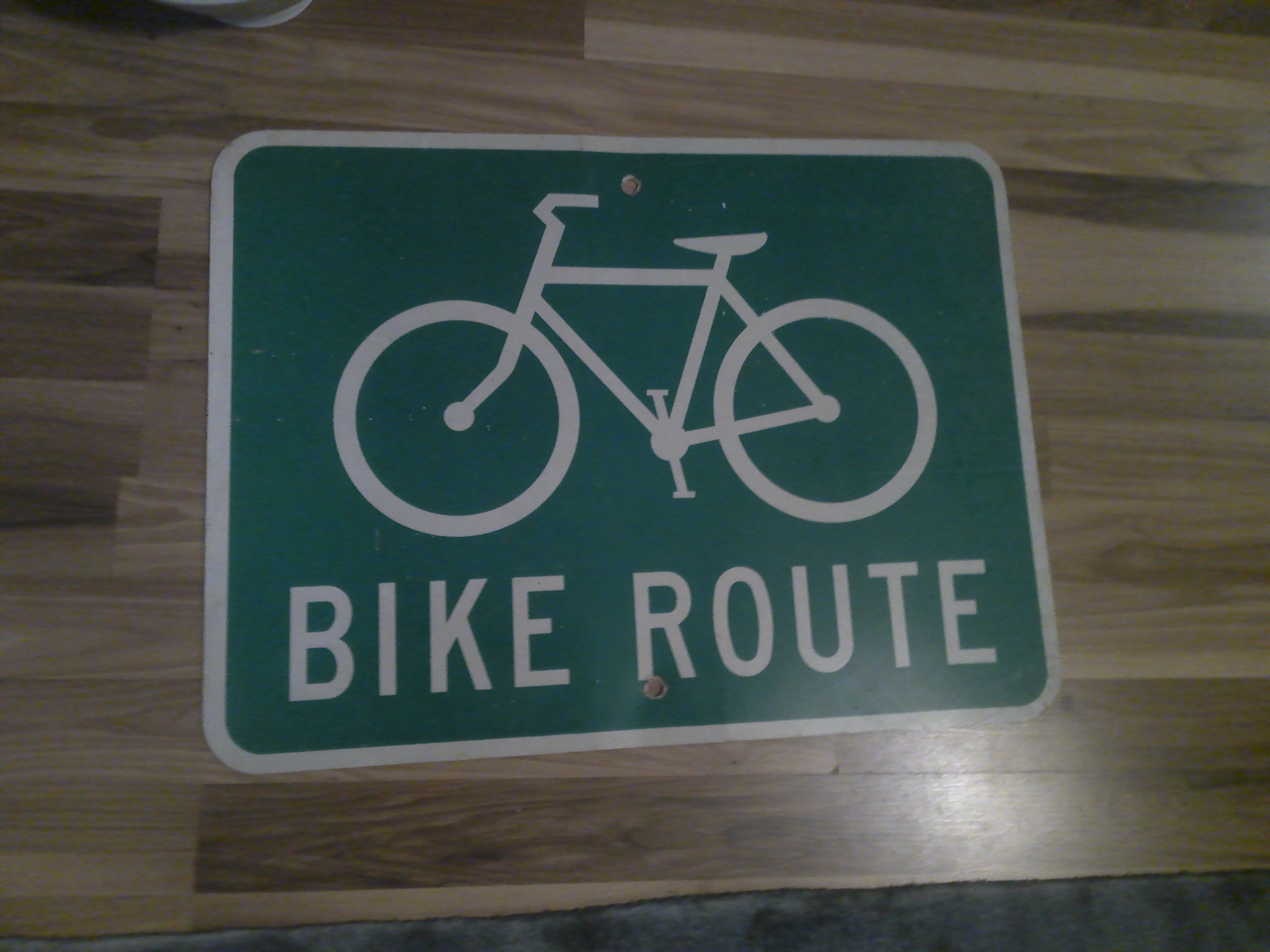 Bike Route - Vintage 18