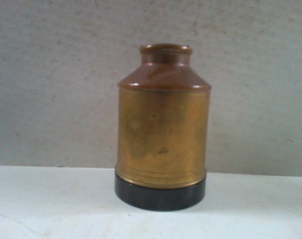 Brass Pinecone Candleholder