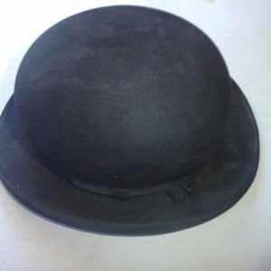 Vintage Bowler Hat 7 1/2 - Etsy