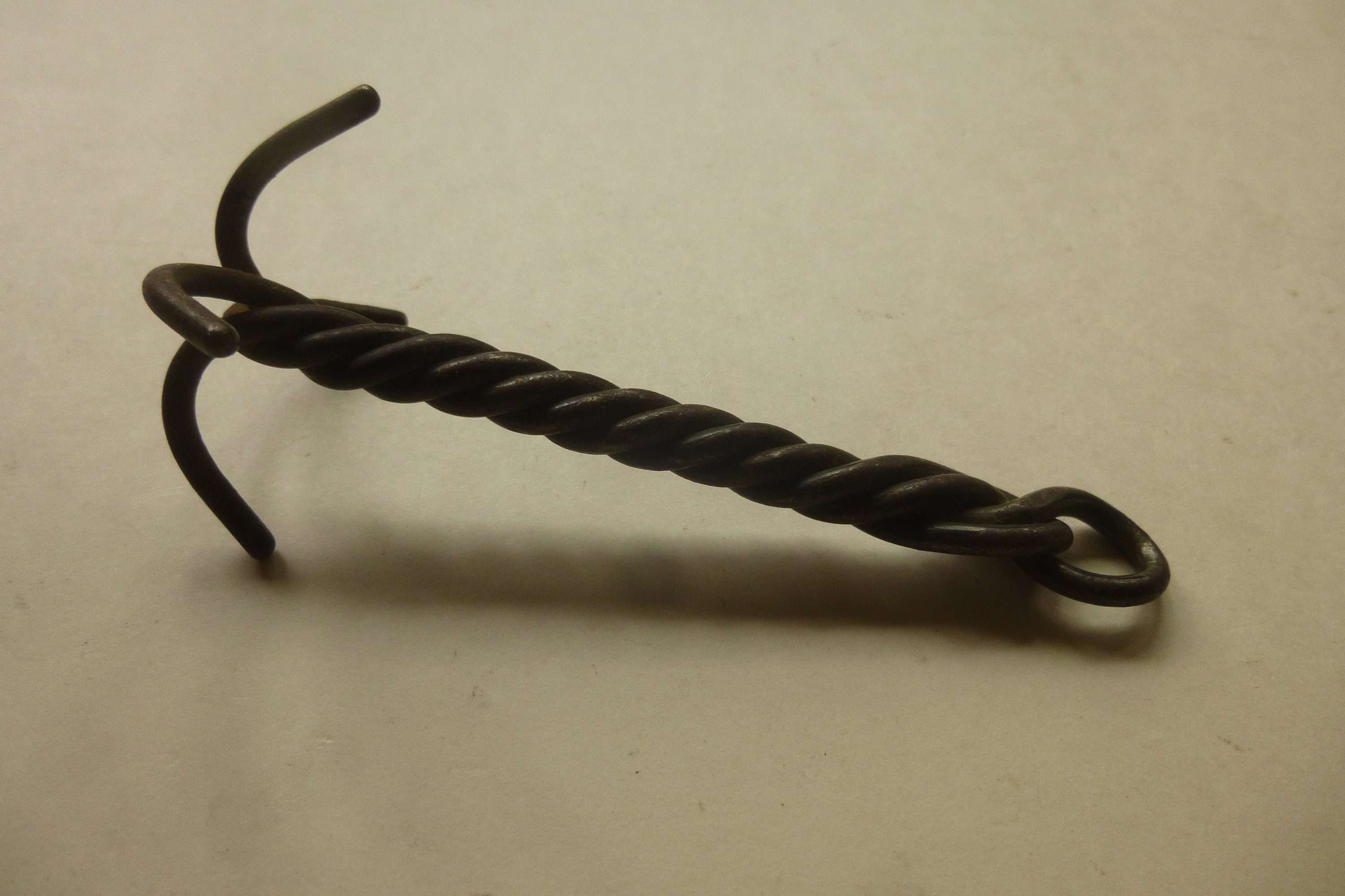 Antique Grappling Hook Drag and Salvage Hook Easily Repurposed for