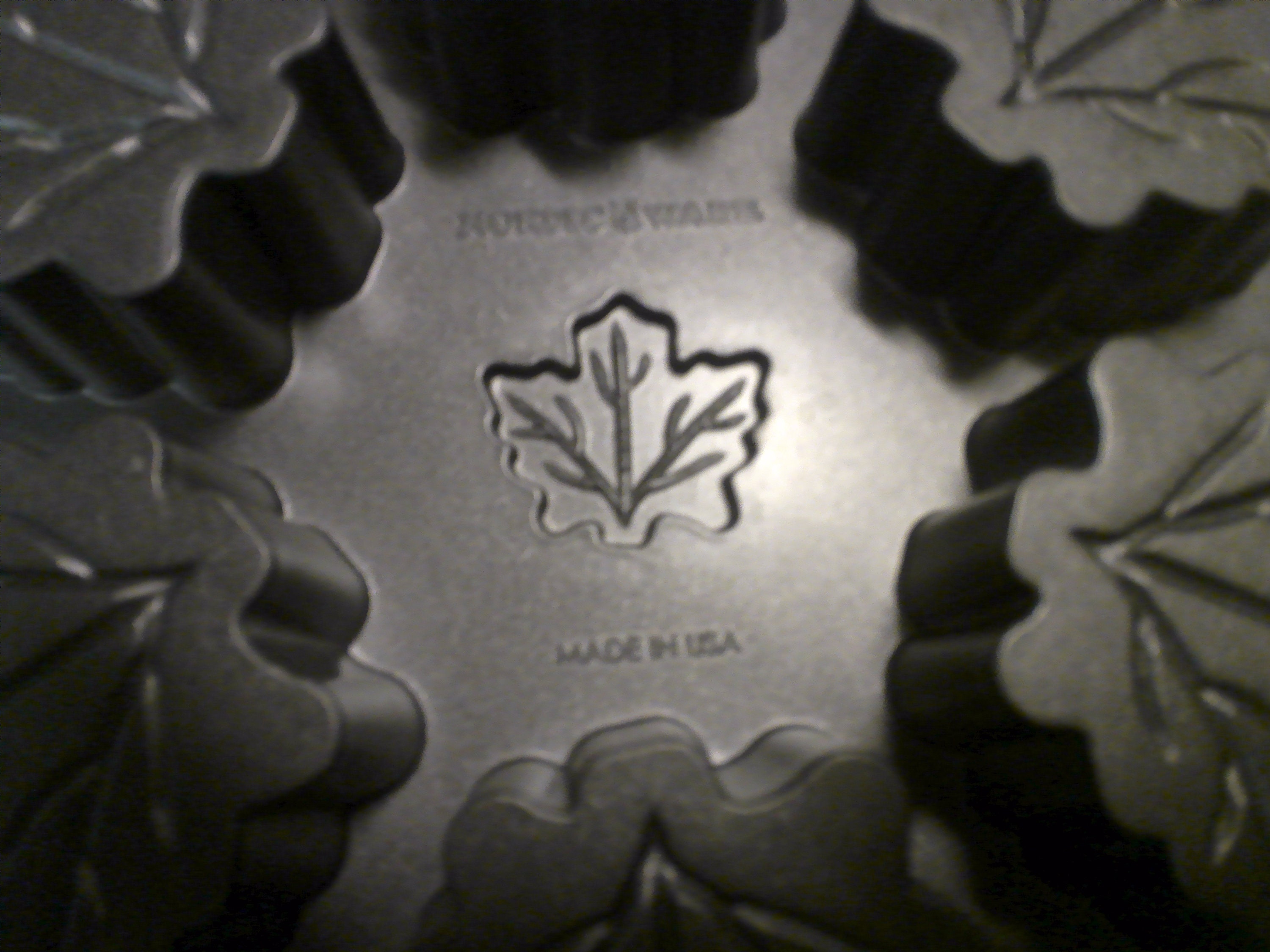 Nordic Ware Maple Leaf Muffin Pan - Makes 6 Muffins or Biscuits
