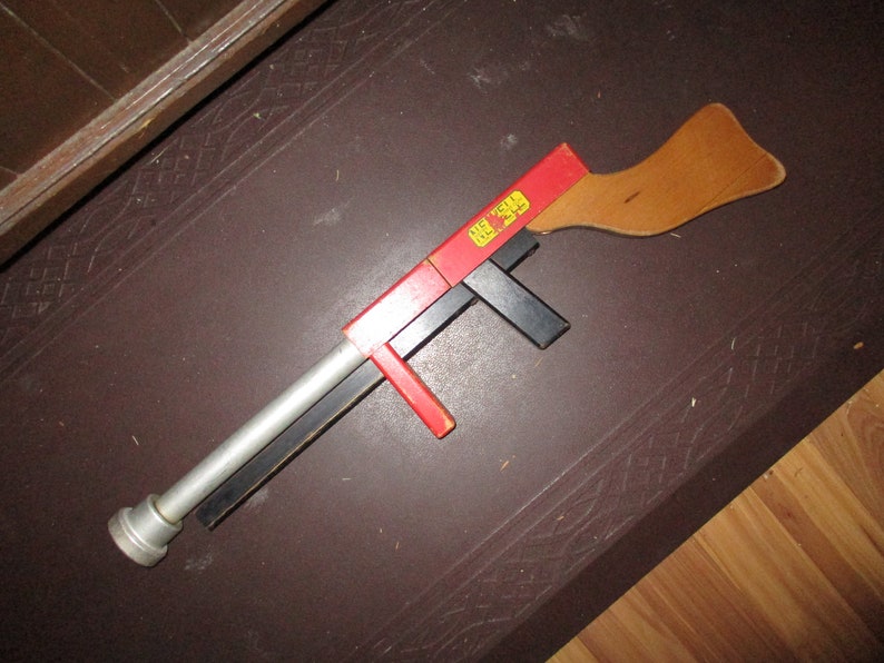 Antique Newell Machine Gun Style Ping Pong Ball Gun Fun Pump Etsy
