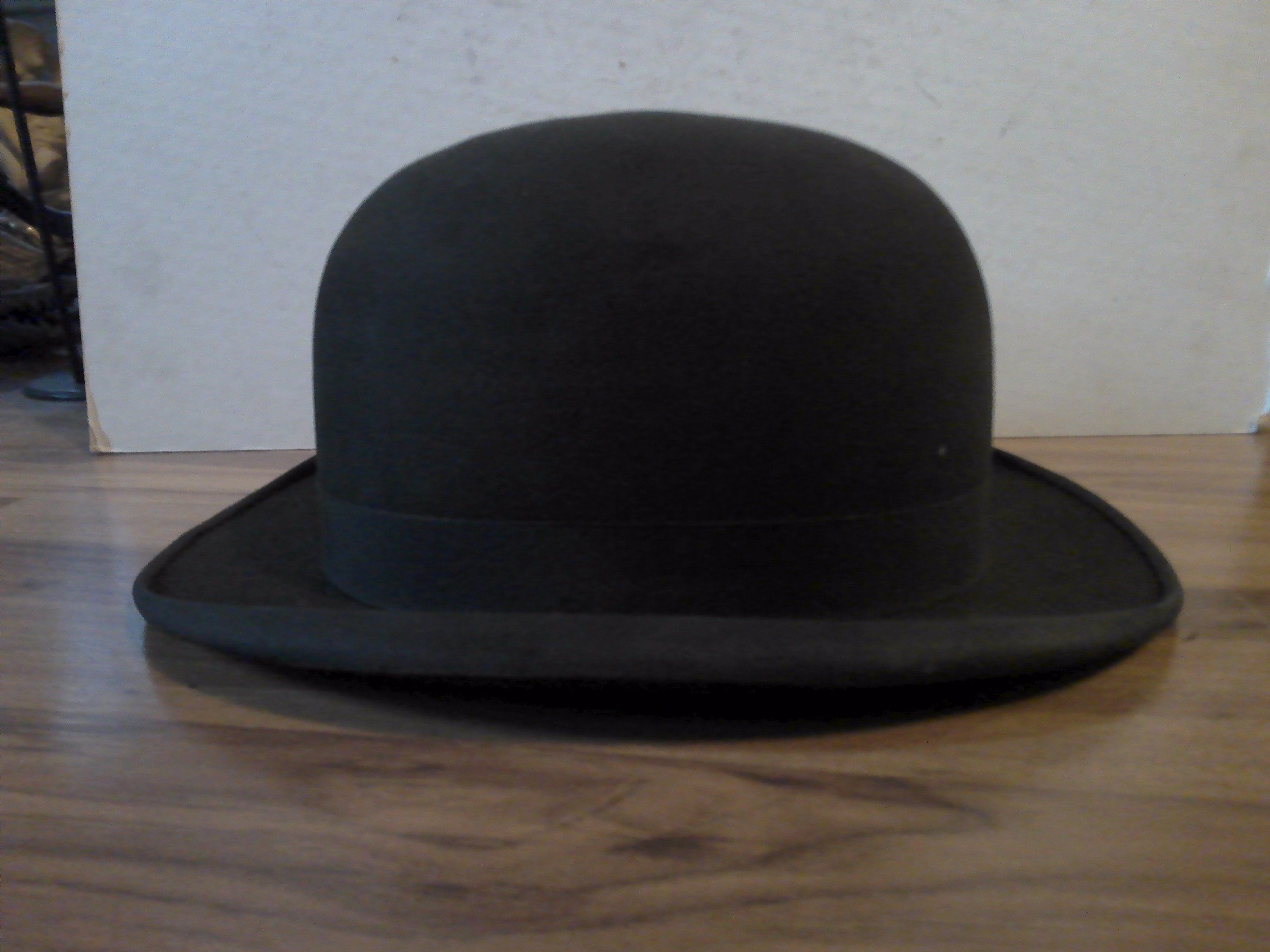 Vintage Bowler Hat 7 1/2 - Etsy