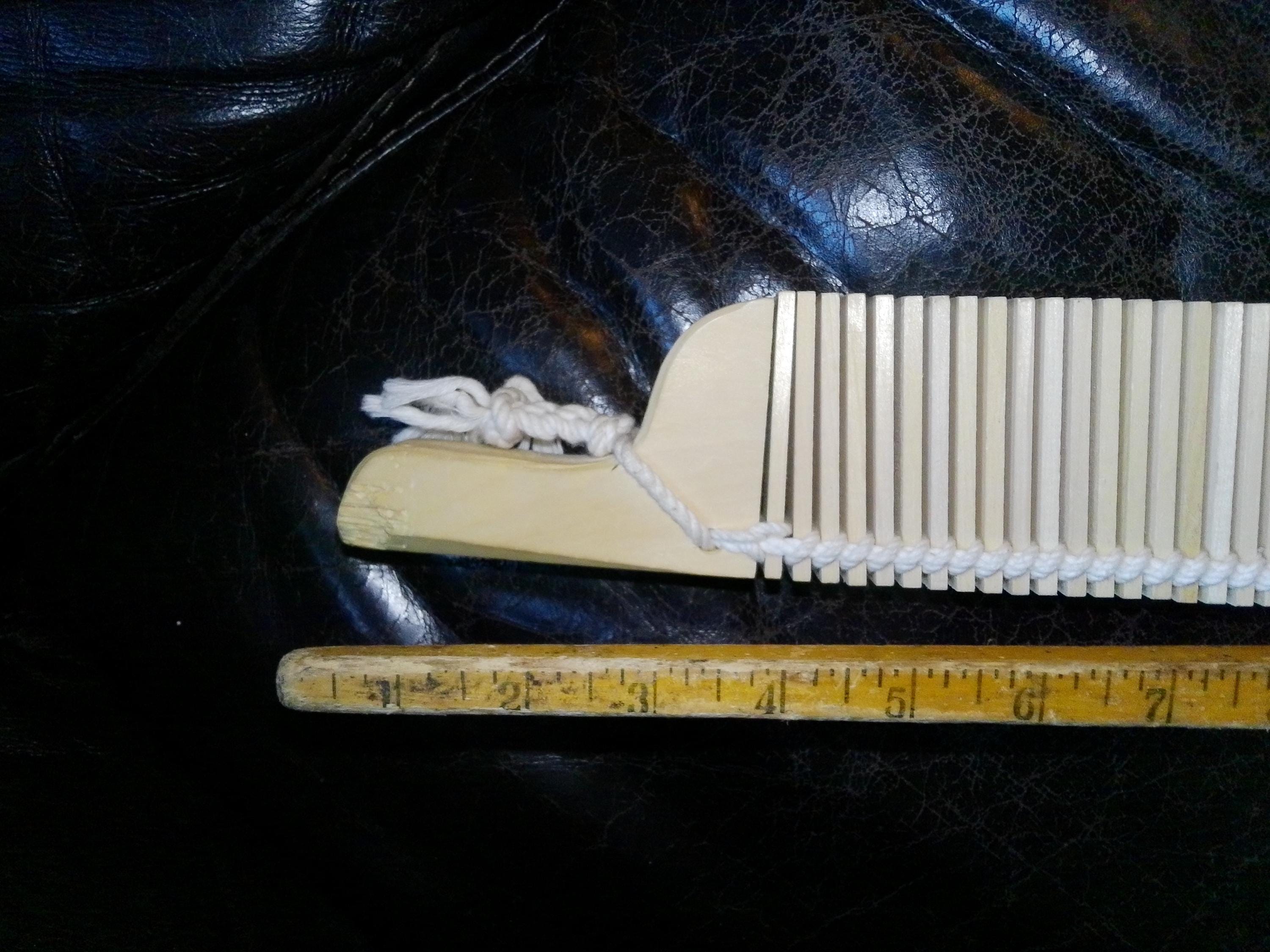 Kokoriko - Binzasara - Japanese Wood Ideophone or Row Rattle - 24
