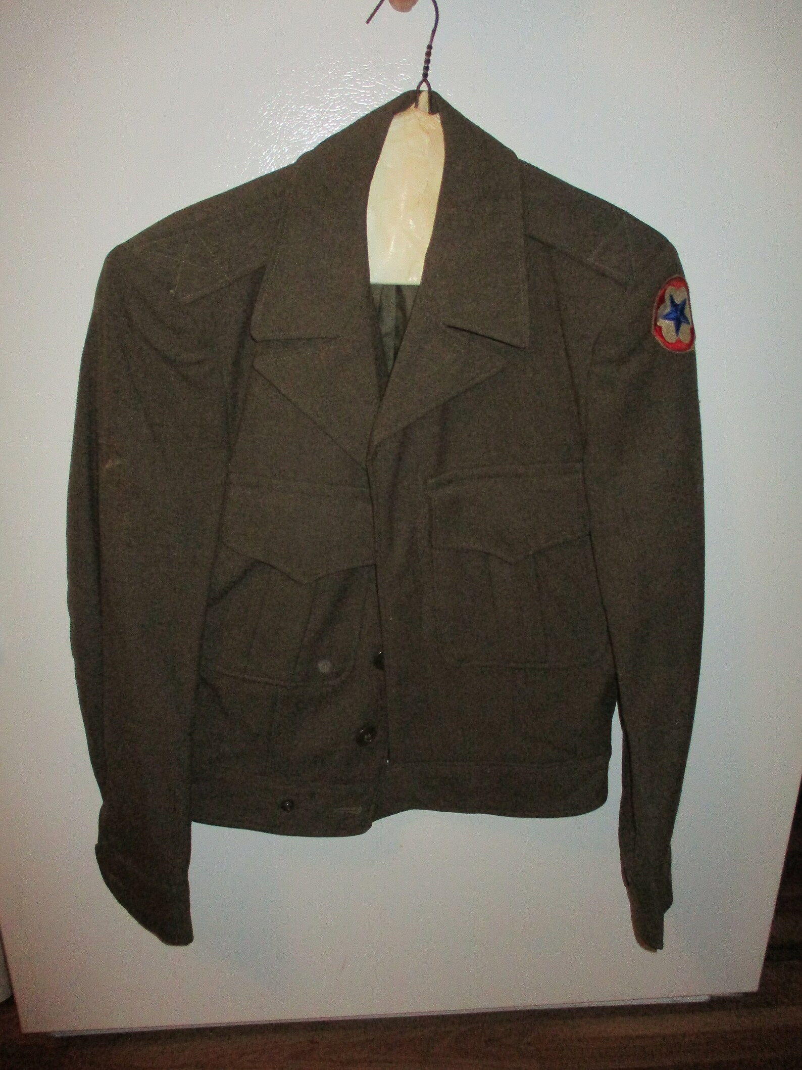 WW2 US Army Eisenhower Jacket Size 32R With Support Staff Etsy