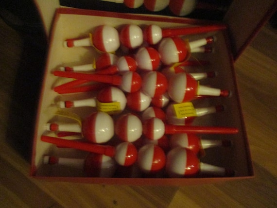 Put-n-take Floats by Ron Dunham 12 New in Box Fishing Bobbers 5