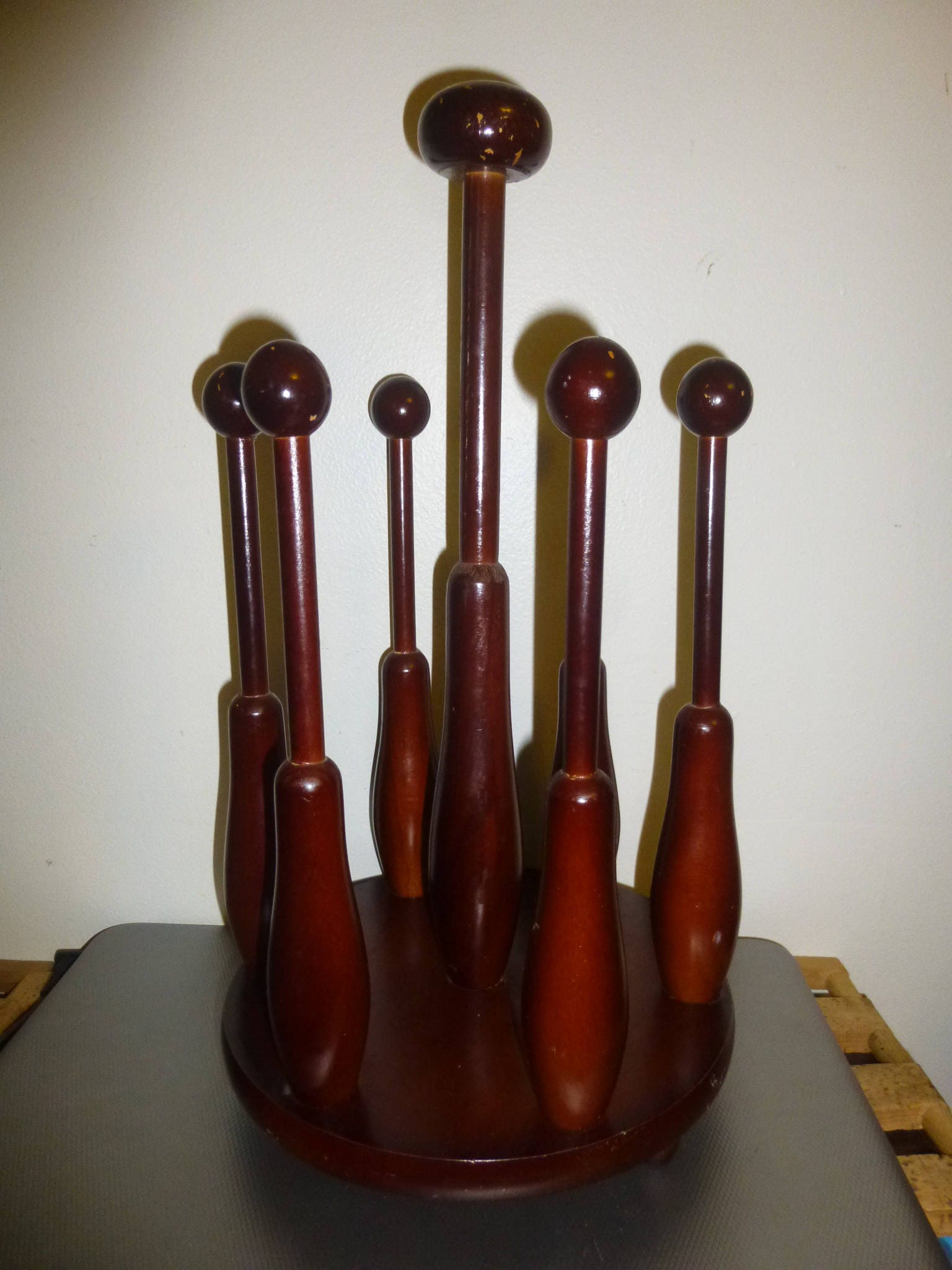 Unusual Mid Century Modern Womens Hat Rack Stand Rare Form Etsy