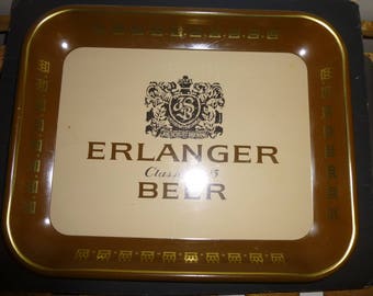 Erlanger Beer - Vintage Beer Advertising Tray - A Schlitz Brewery Product