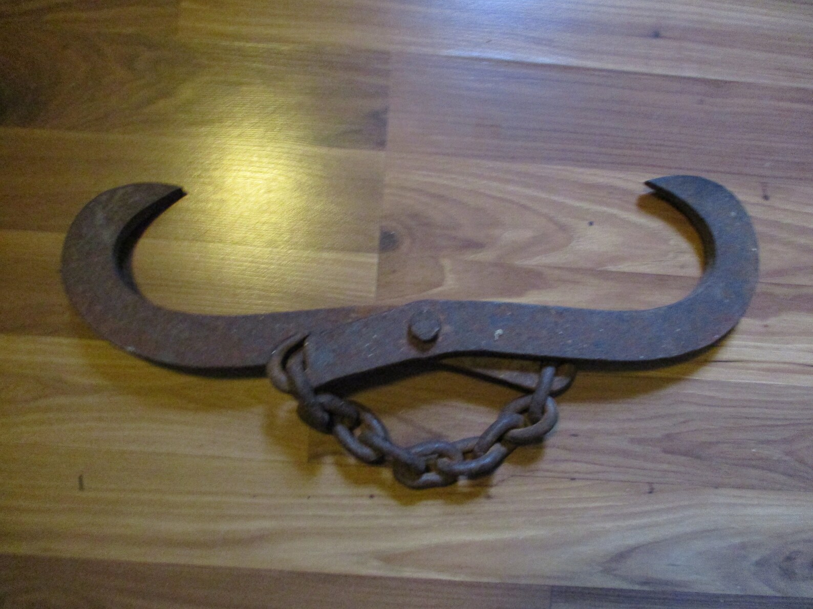 Antique Iron Horse Drawn Logging Tongs Skidder Heavy Etsy