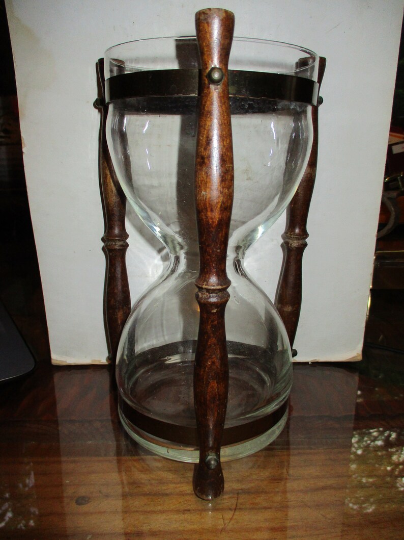 Hourglass shaped vase fun and functional midcentury modern Etsy